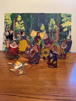 Walt Disney's Snow White & the Seven Dwarfs 11 playtime statuettes - Image 3