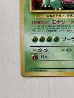 Venusaur CD Promo Trade Please No003 Japanese Pokemon Card - Image 4