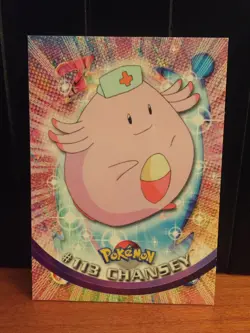 CARD POKEMON 113 CHANSEY EDIZIONE TOPPS 1999 ITA NINTENDO - Image 1