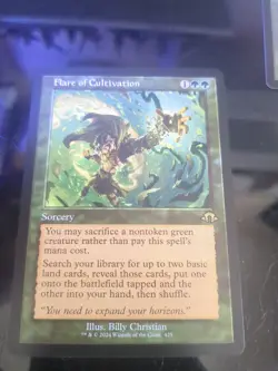 MTG - Flare of Cultivation (Retro Frame) R Modern Horizons 3 425 LP-NM - Image 1