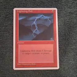 Lightning Bolt - 4th Edition - Magic: The Gathering - Red - Instant - Image 1