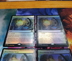 4x MTG Bleachbone Verge Foil 0250 Aetherdrift LP - Image 2