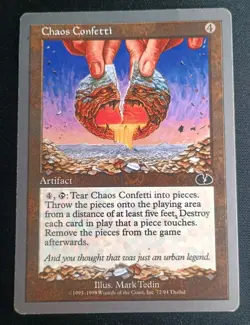 MTG Unglued - Chaos Confetti - Image 1