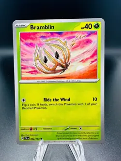 Pokemon TCG - Bramblin 22/193 - Paldea Evolved 2023 - Image 1