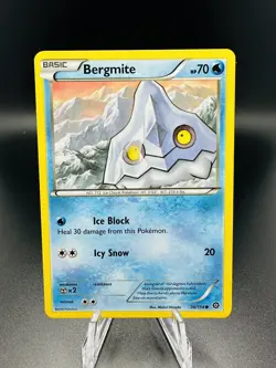 Pokemon TCG - Bergmite 36/114 - Steam Siege 2016 - Image 1