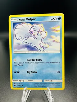 Pokemon TCG - Alolan Vulpix 27/147 - Burning Shadows 2017 - Image 1