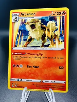 Pokemon TCG - Arcanine 28/192 - Rebel Clash 2020 - Image 1