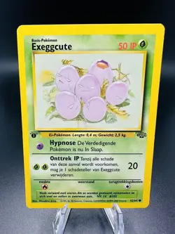Pokemon TCG - 1st Edition - Exeggcute 52/64 - Jungle Set 1999 - Dutch - Image 1
