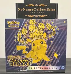 Pokemon TCG Scarlet & Violet Surging Sparks Sealed Elite Trainer Box ETB New - Image 1