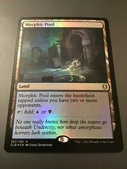 MTG Commander Legends Battle For Baldur's Gate #357 Morphic Pool Foil NM - Image 1