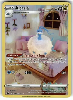 Altaria GG19/GG70 Crown Zenith: Galarian Gallery NM Pokemon Card TCG - Image 1