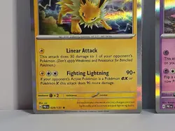 Holo Rare Prismatic Eeveelutions Espeon Jolteon Glaceon Pokemon TCG 3 Card Lot - Image 4
