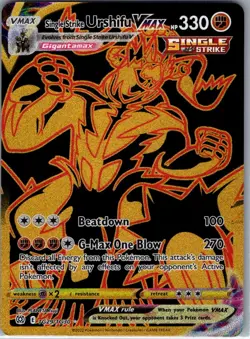 Single Strike Urshifu VMAX (Secret) TG29/TG30 Brilliant Stars - Pokemon - NM - Image 1