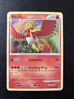 Pokemon TCG Ho-Oh Call of Legends Holo Rare Card 9/95 Near Mint Condition - Image 1