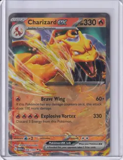 Charizard EX 006/165 Sv: Scarlet & Violet 151 Holo Pokemon TCG LP - Image 1
