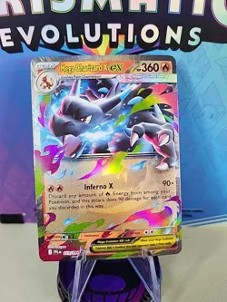 Pokemon TCG Mega Charizard EX 013/094 Phantasmal Flames - Image 1