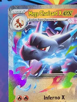 Pokemon TCG Mega Charizard EX 013/094 Phantasmal Flames - Image 2