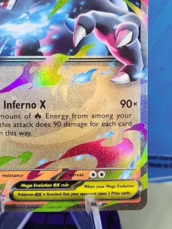 Pokemon TCG Mega Charizard EX 013/094 Phantasmal Flames - Image 4
