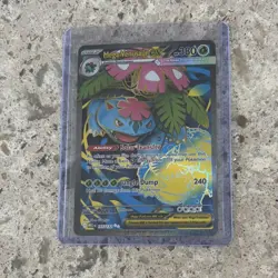 Pokemon Mega Venusaur EX 155/132 Me01 Ultra Rare Holo Stage 2 380 HP - Image 1