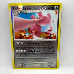 Lickilicky 33/127 Rare Platinum Pokemon Reverse Holo Moderately Played - Image 1