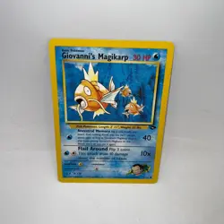 Giovanni's Magikarp 73/132 Common Gym Challenge Pokemon Unlimited MP - Image 1
