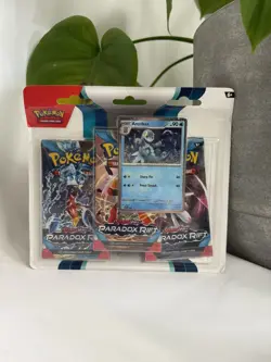 Pokemon TCG Paradox Rift Triple Pack Cetitan 3 booster Brand New & Sealed - Image 1