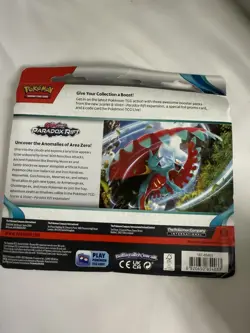 Pokemon TCG Paradox Rift Triple Pack Cetitan 3 booster Brand New & Sealed - Image 3
