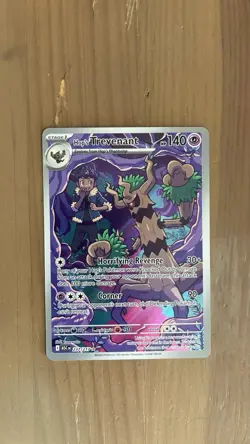 Hops Trevenant Illustration Rare Pokemon Tcg 237/217 Near Mint Ascended Hero’s - Image 1