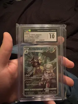 CGC 10 GEM MINT Kleavor CHR 071/067 Pokemon TCG s9a Battle Region Japanese Card - Image 1