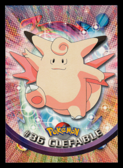 NM - Pokemon Topps Clefable #36 TV Animation Edition Series 1 (Black Logo) - Image 1