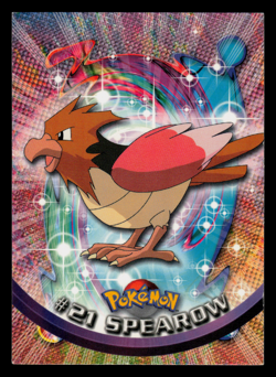 LP - Pokemon Topps Spearow #21 TV Animation Edition Series 1 (Blue Logo) - Image 1