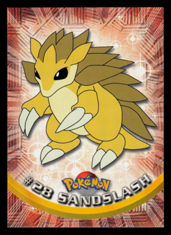 LP - Pokemon Topps Sandslash #28 TV Animation Edition Series 1 (Blue Logo) - Image 1