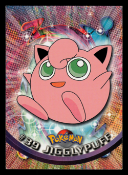 LP - Pokemon Topps Jigglypuff #39 TV Animation Edition Series 1 (Black Logo) - Image 1