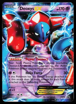 Deoxys EX BW82 Holo Black And White Promo Pokemon Card - Image 1