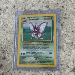Pokemon Venomoth Jungle Holo Rare Stage 1 70 HP 13/64 Wizards 1999 - Image 1