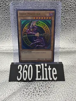 * DARK MAGICIAN * Ultra RARE LIMITED EDITION ORIGINAL ART CT13-EN003 YUGIOH - Image 1
