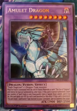 Yugioh Amulet Dragon DRL3-EN043 1ST ED NM ULTRA - Image 1