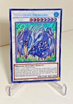 Yugioh / Stardust Dragon / L5DD-ENS001 / Secret Rare / 1st Edition - Image 1