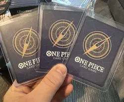 Bandai One Piece Card Game Roronoa Zoro Borsalino Lot - 3 English Cards - Image 2