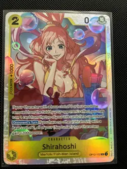 Shirahoshi OP12-102 Legacy of the Master Foil. One piece. NM - Image 1
