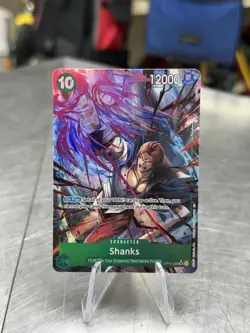 One Piece Shanks Alternate Art OP13-028 Carrying On His Will Foil NM - Image 1