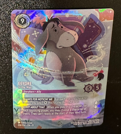 Disney Lorcana Winterspell Eeyore In the Way Enchanted 226/204 - Image 4