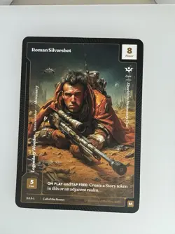 Wonders of the First Roman Silvershot Mythic Rare Call of the Stones CoTS - Image 1