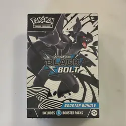 Pokemon TCG Scarlet & Violet Black Bolt Booster Bundle Box 6 Packs English - Image 1