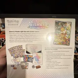 Pokemon Scarlet & Violet Prismatic Evolutions Elite Trainer Box Eevee - Image 3