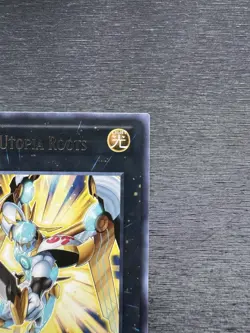YuGiOh! Number 39: Utopia Roots LVAL - Error Misprint Name Shift Near Mint - Image 4