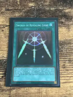 Yugioh Swords of Revealing Light SBC2-ENA14 Speed Duel Secret Rare 1st Ed - Image 1