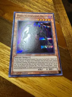 Dark Summoning Beast DUSA-EN030 1st Edition Ultra Rare LP + BONUS - Image 1