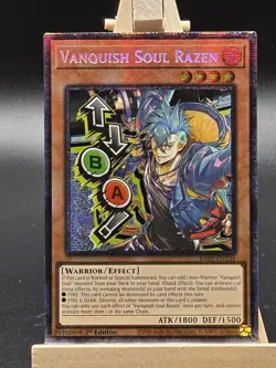 RA03-EN134 Vanquish Soul Razen Starlight Rare Foil 1st Ed RA03-EN134 - Image 1