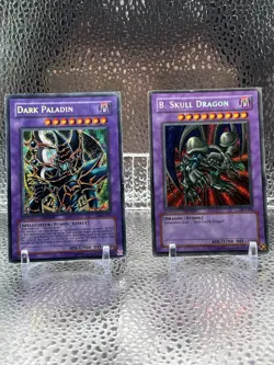 Yu-Gi-Oh! Dark Paladin DMG-001 MP + B. Skull Dragon BPT-006 HP Limited Edition - Image 1